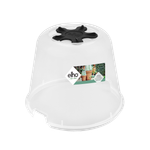 green basics grow house round 17cm transparent